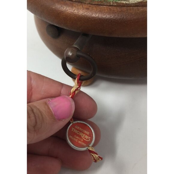 Vintage Genuine Thorens Swiss Music Work Music Box ''Happy Wanderer'' - Picture 9 of 16